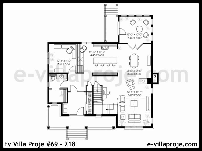 Model 69-218 — 194 m², 2 storeys thumbnail 2