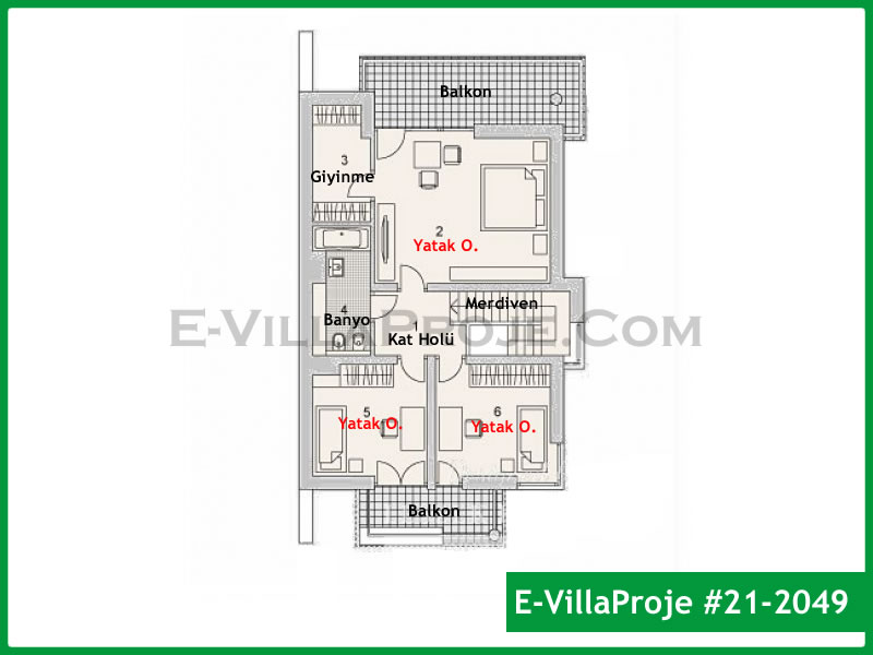 Model 21-2049 — 194 m², 2 storeys thumbnail 3