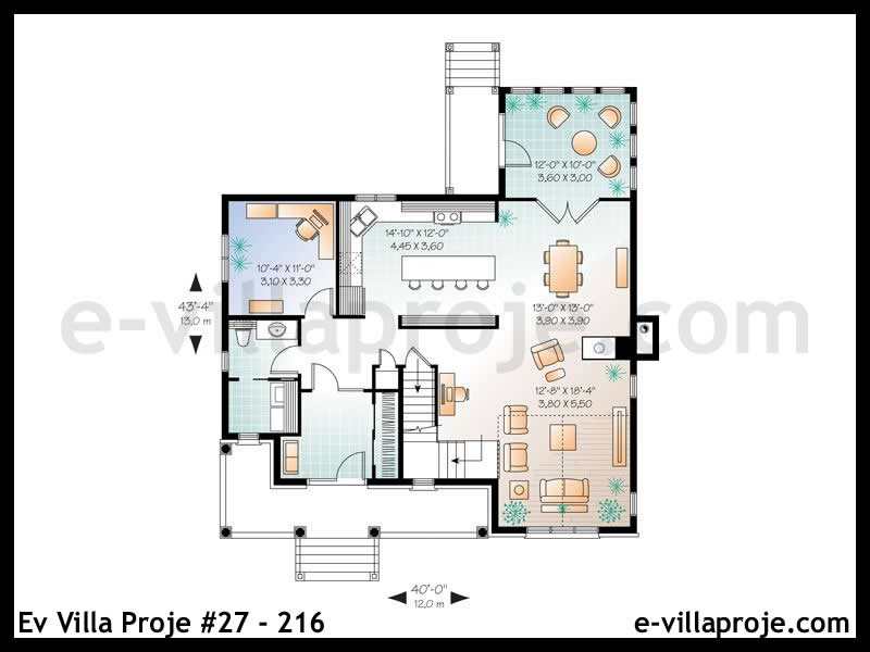 Model 27-216 — 194 m², 2 storeys thumbnail 2