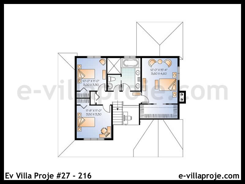 Model 27-216 — 194 m², 2 storeys thumbnail 3