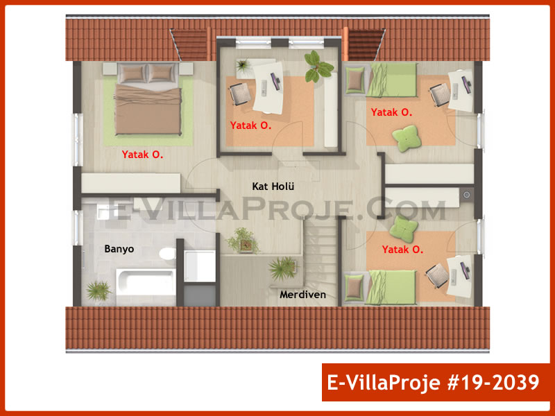 Model 19-2039 — 194 m², 2 Kat thumbnail 3