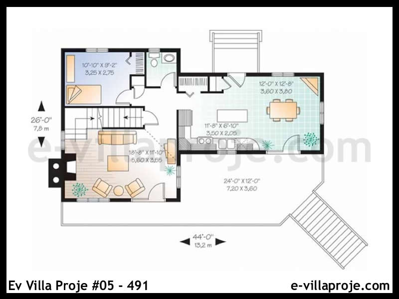 Model 05-491 — 194 m², 3 storeys thumbnail 2