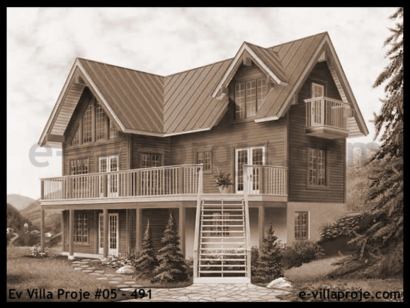 Model 05-491 — 194 m², 3 storeys thumbnail 4