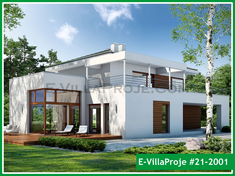 Model 21-2001 — 195 m², 2 storeys - 21-2001