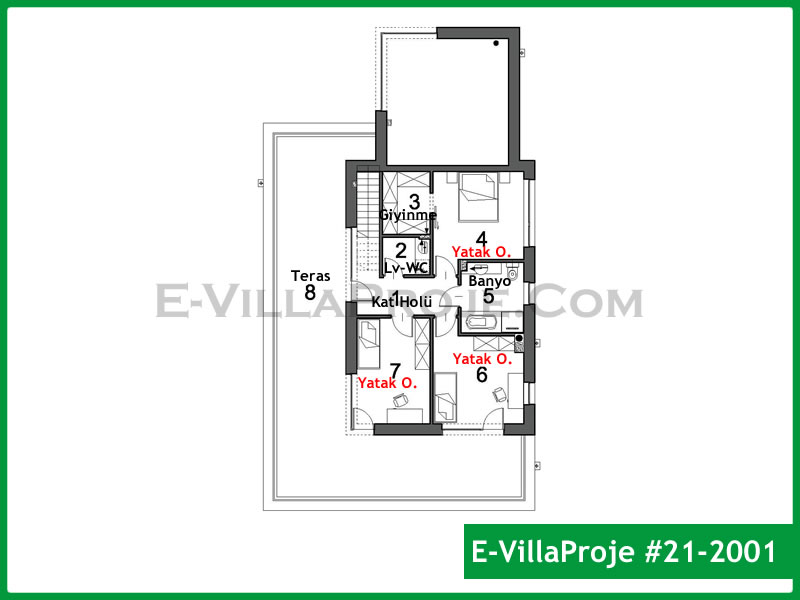Model 21-2001 — 195 m², 2 storeys thumbnail 3