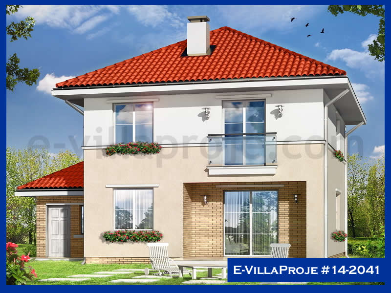 Model 14-2041 — 195 m², 2 storeys - 14-2041