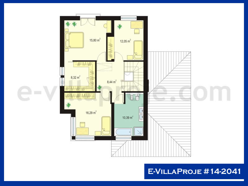 Model 14-2041 — 195 m², 2 storeys thumbnail 3