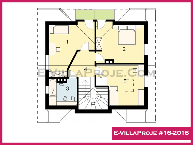 Model 16-2016 — 195 m², 2 storeys thumbnail 3