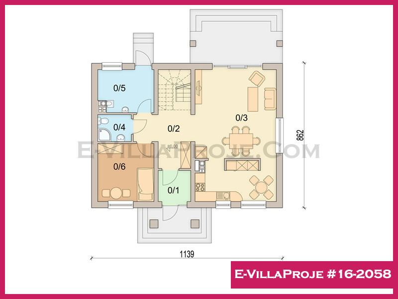 Modell 16-2058 — 196 m², 2 Geschosse thumbnail 2