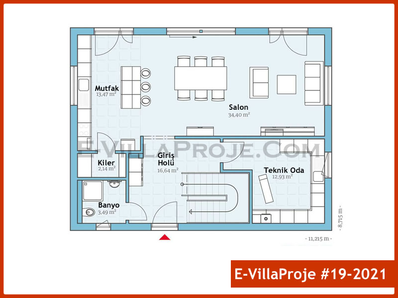 Model 19-2021 — 196 m², 2 storeys thumbnail 2