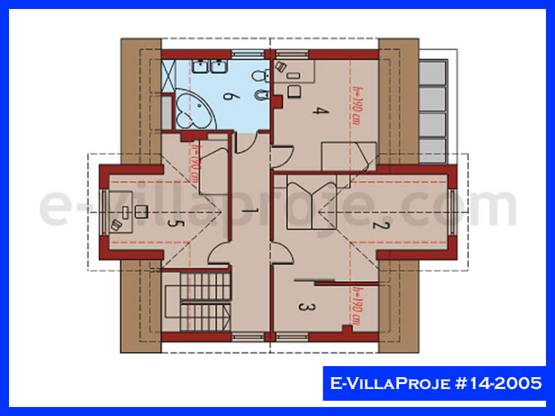 Model 14-2005 — 196 m², 2 storeys thumbnail 3