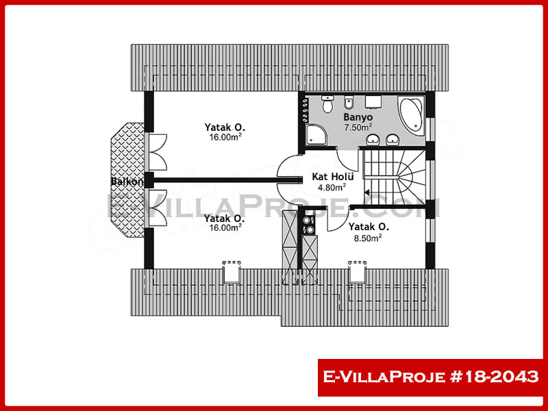 Model 18-2043 — 197 m², 2 storeys thumbnail 3