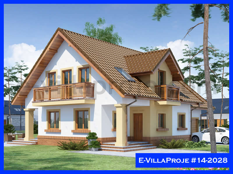 Model 14-2028 — 197 m², 2 storeys - 14-2028