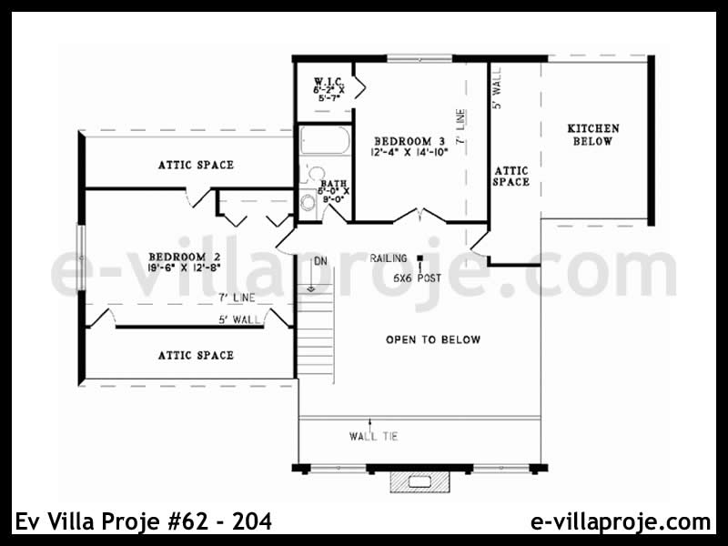 Model 62-204 — 199 m², 2 storeys thumbnail 3