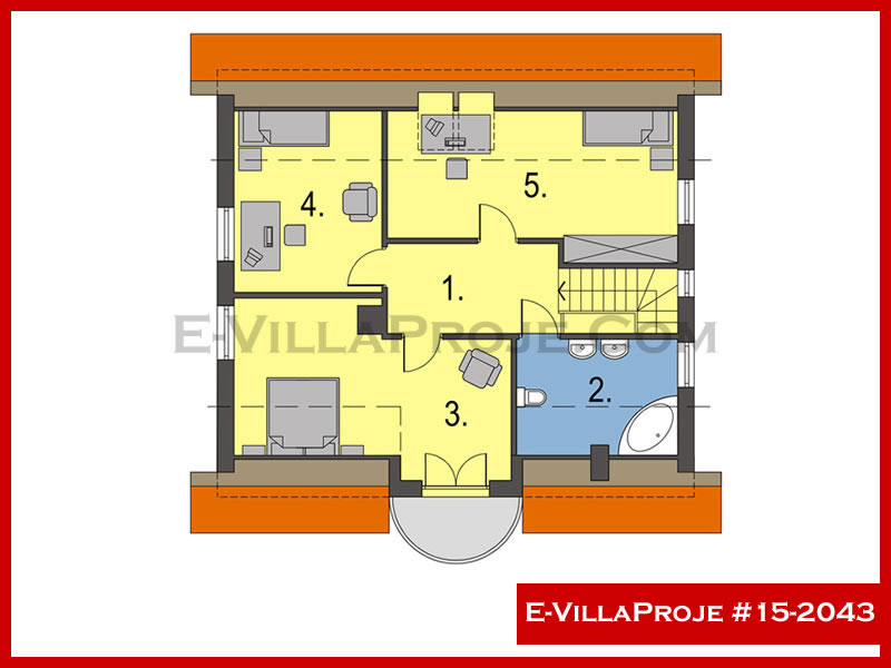 Model 15-2043 — 200 m², 2 storeys thumbnail 3