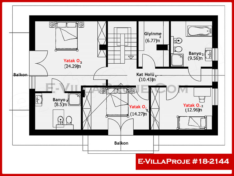 Model 18-2144 — 200 m², 2 storeys thumbnail 3