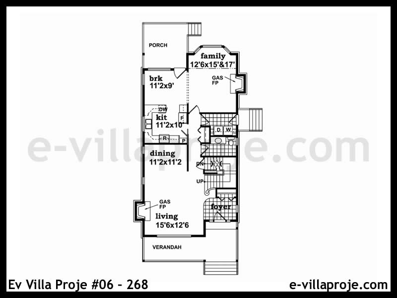 Model 06-268 — 200 m², 2 storeys thumbnail 2