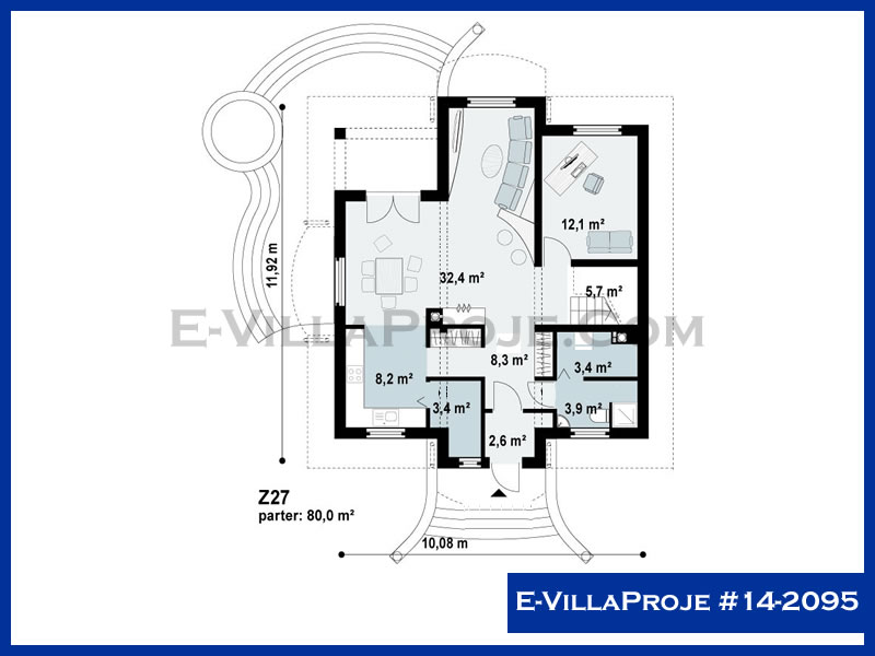 Model 14-2095 — 200 m², 2 storeys thumbnail 2
