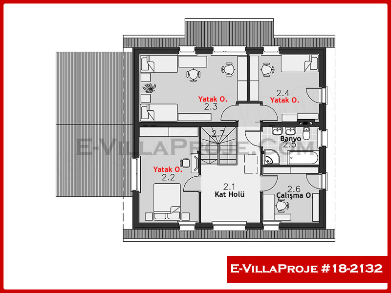 Model 18-2132 — 200 m², 2 storeys thumbnail 3
