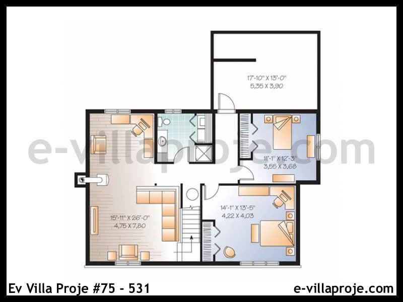 Model 75-531 — 201 m², 2 storeys thumbnail 2
