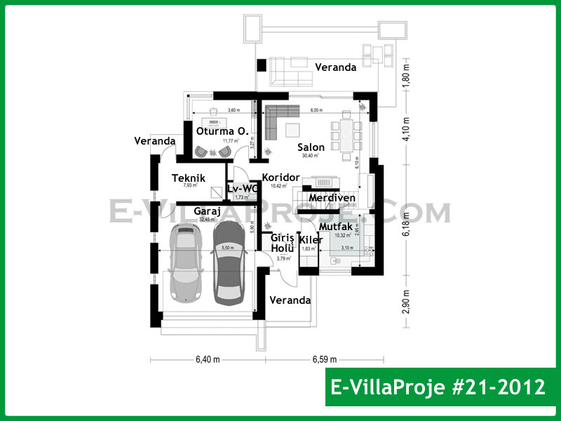 Model 21-2013 — 201 m², 2 storeys thumbnail 2