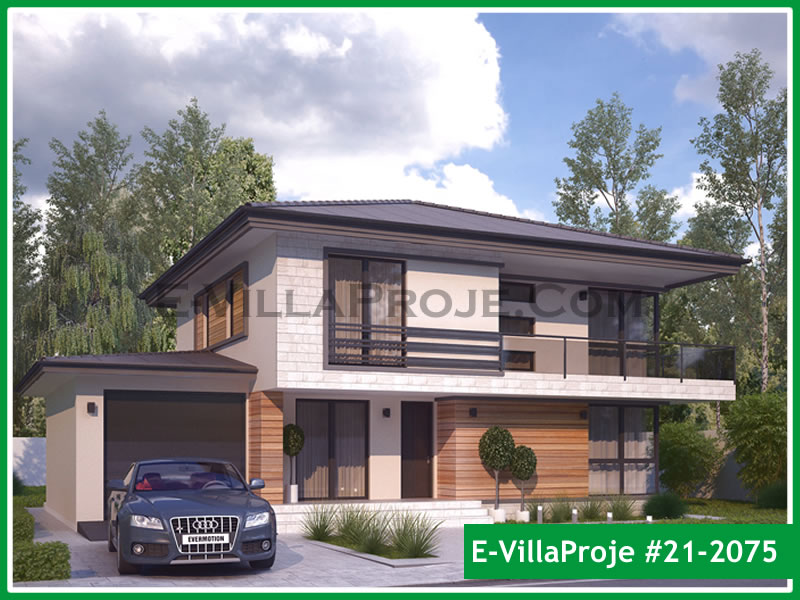 Model 21-2075 — 201 m², 2 storeys - 21-2075