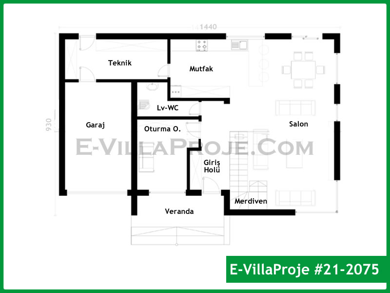 Model 21-2075 — 201 m², 2 storeys thumbnail 2