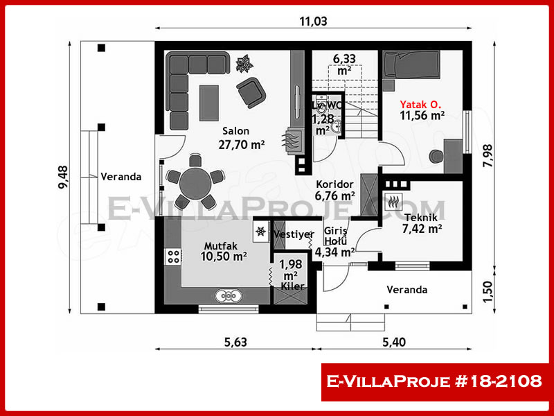 Model 18-2108 — 202 m², 2 storeys thumbnail 2