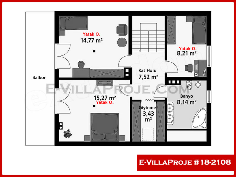Model 18-2108 — 202 m², 2 storeys thumbnail 3