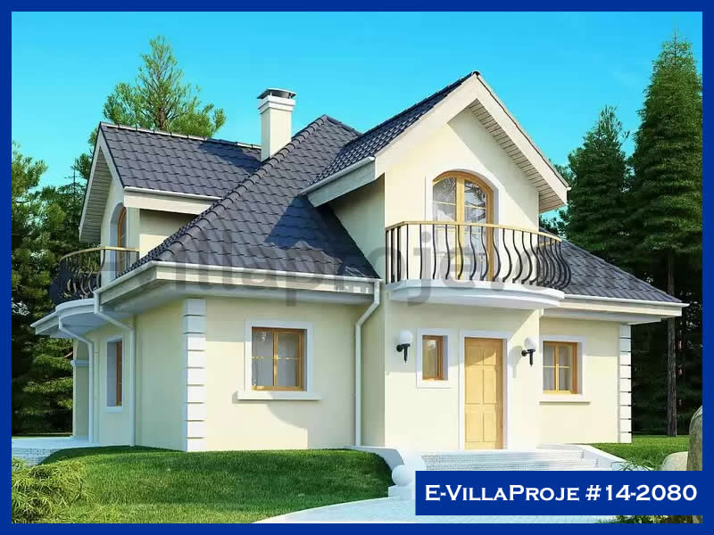 Model 14-2080 — 202 m², 2 storeys - 14-2080
