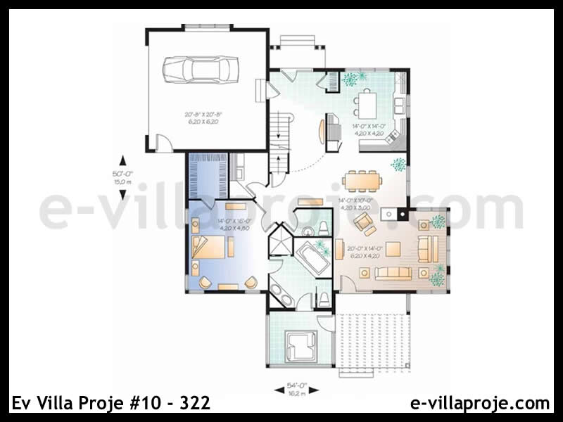 Modell 10-322 — 202 m², 2 Geschosse thumbnail 2