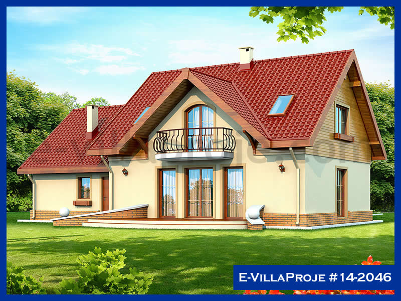 Model 14-2046 — 202 m², 2 storeys - 14-2046
