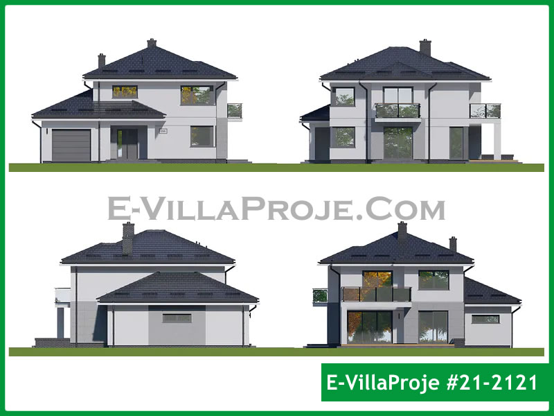 Model 21-2121 — 202 m², 2 storeys thumbnail 11