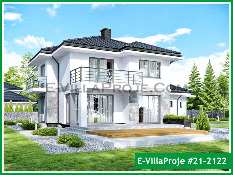 Model 21-2122 — 202 m², 2 storeys - 21-2122