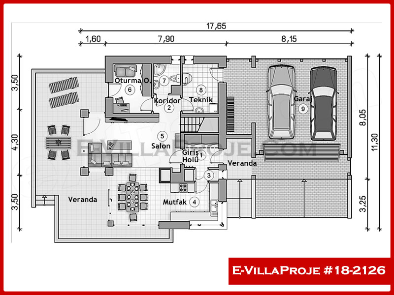Model 18-2126 — 203 m², 2 storeys thumbnail 2