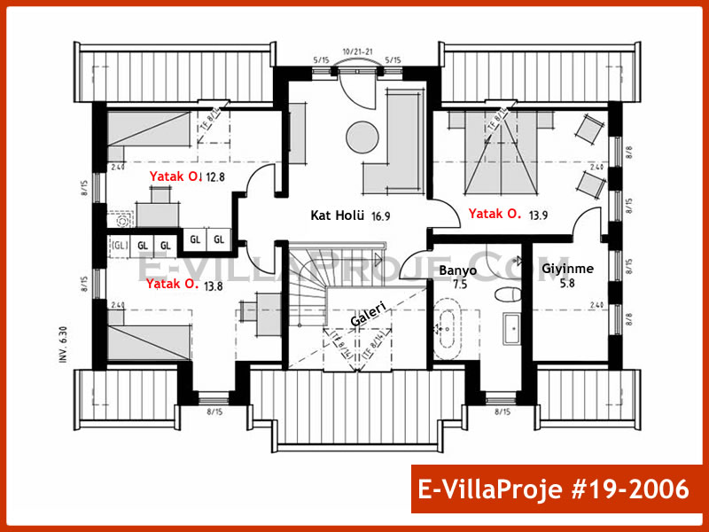 Model 19-2006 — 203 m², 2 storeys thumbnail 3