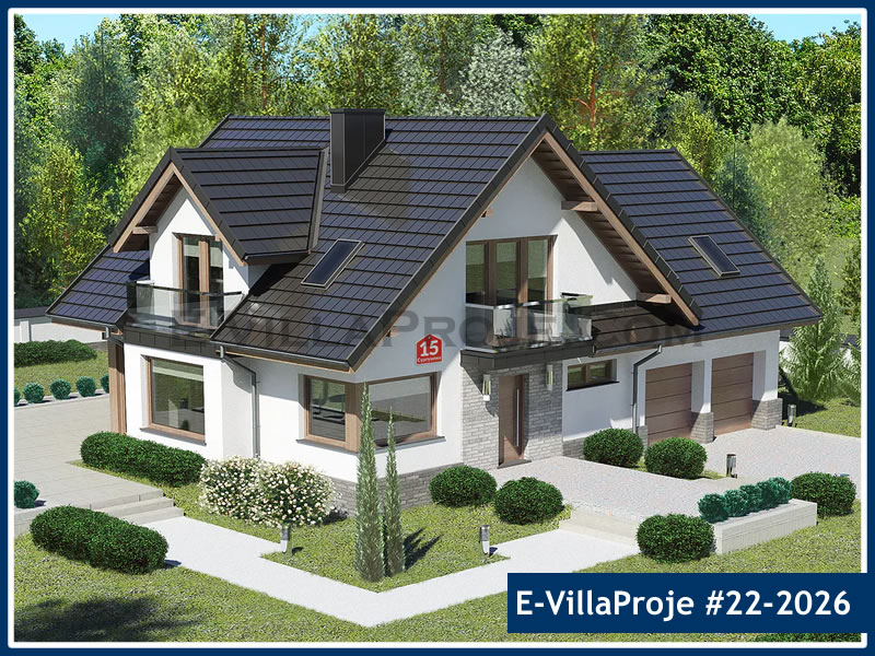 Model 22-2026 — 203 m², 2 storeys - 22-2026