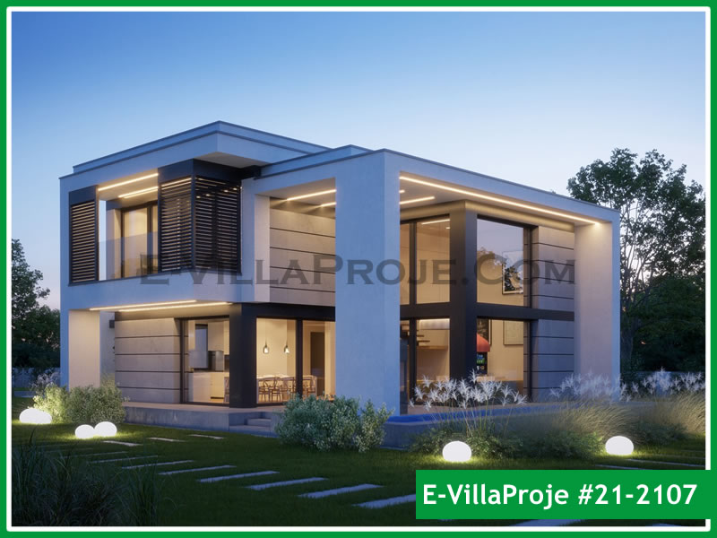Model 21-2107 — 203 m², 2 storeys - 21-2107