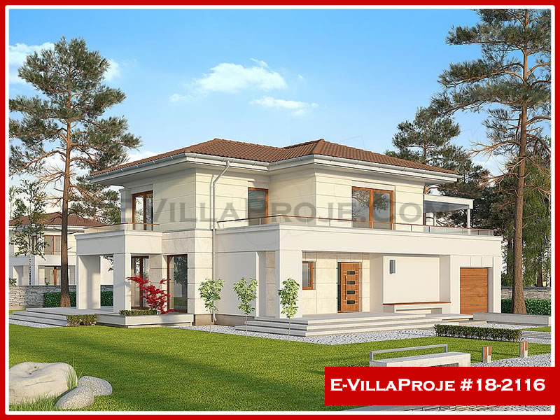 Model 18-2116 — 203 m², 2 storeys - 18-2116