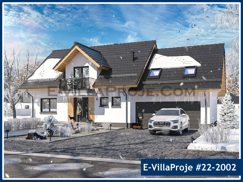Model 22-2002 — 204 m², 2 storeys - 22-2002