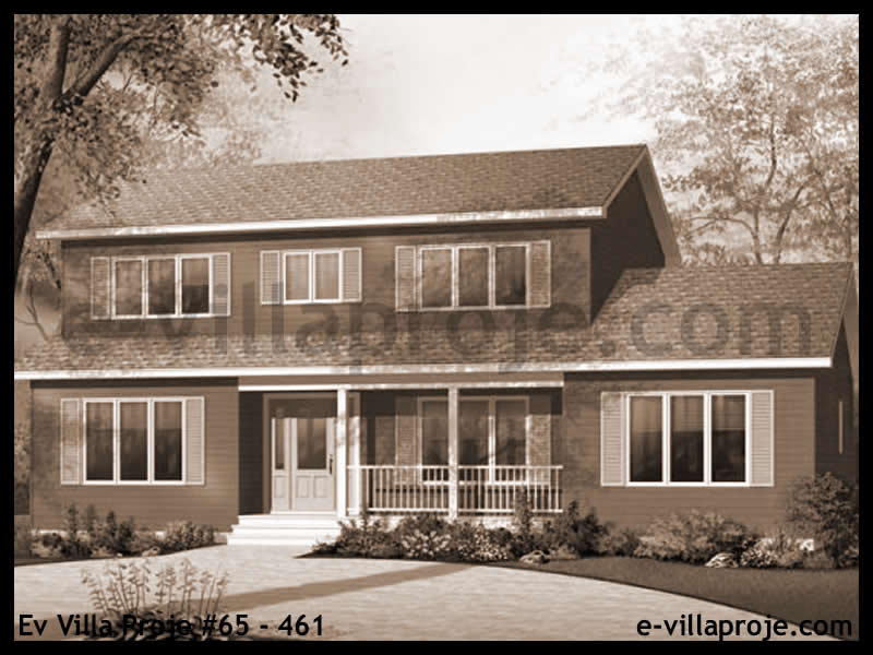 Model 65-461 — 204 m², 2 storeys thumbnail 4