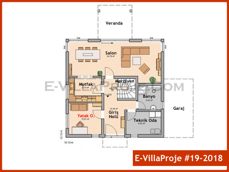 Model 19-2018 — 204 m², 2 storeys thumbnail 2