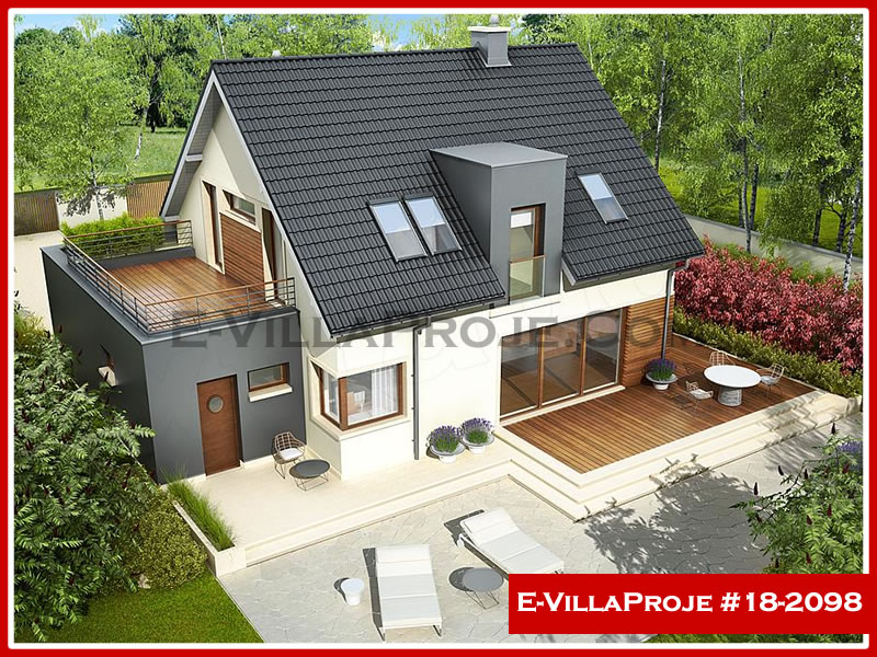 Model 18-2098 — 205 m², 2 storeys - 18-2098
