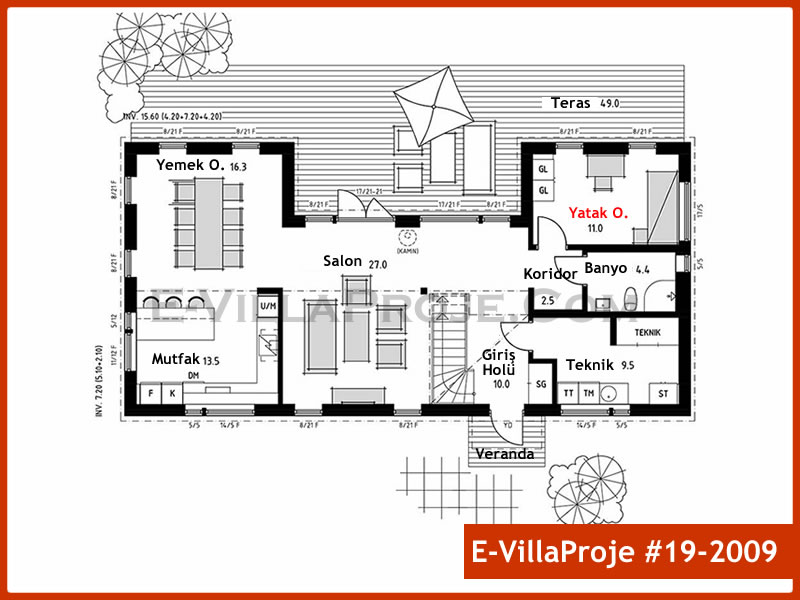 Model 19-2009 — 205 m², 2 storeys thumbnail 2
