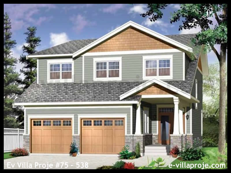 Model 75-538 — 205 m², 2 storeys - 75-538