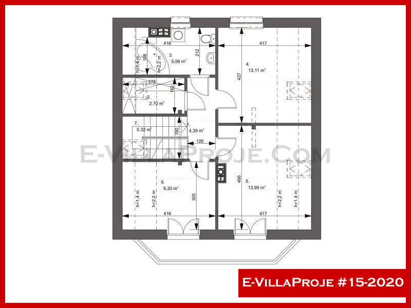 Model 15-2020 — 205 m², 2 storeys thumbnail 3