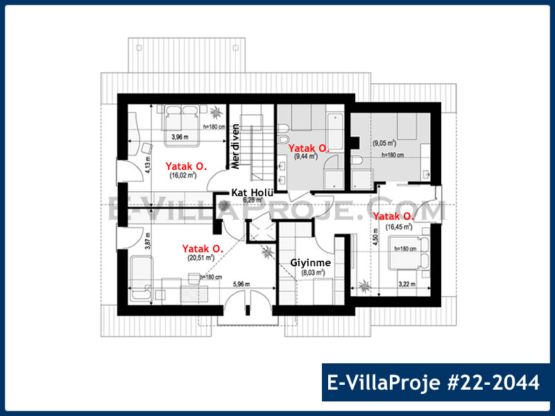 Modell 22-2044 — 206 m², 2 Geschosse thumbnail 3