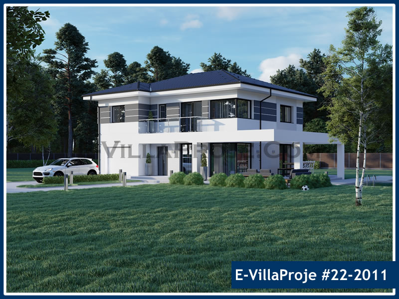Model 22-2011 — 206 m², 2 storeys - 22-2011