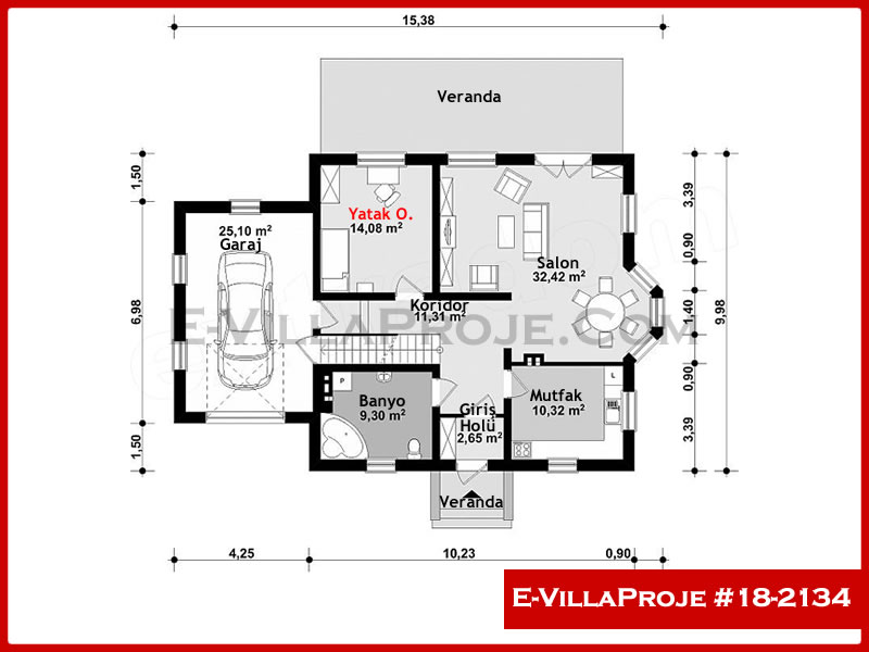 Model 18-2134 — 206 m², 2 storeys thumbnail 2