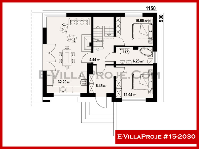 Model 15-2030 — 207 m², 2 storeys thumbnail 2